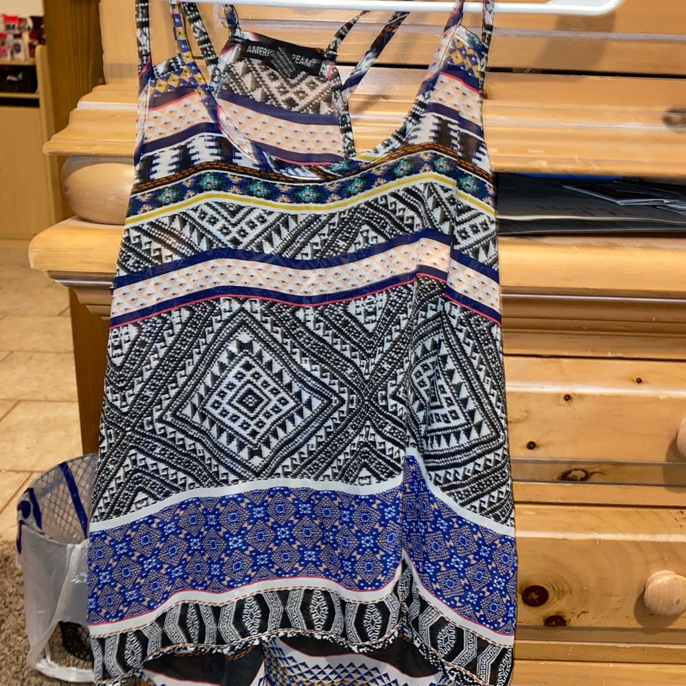 Tank top/ swim cover